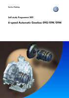 VW - SSP 309 6 speed Automatic Gearbox 